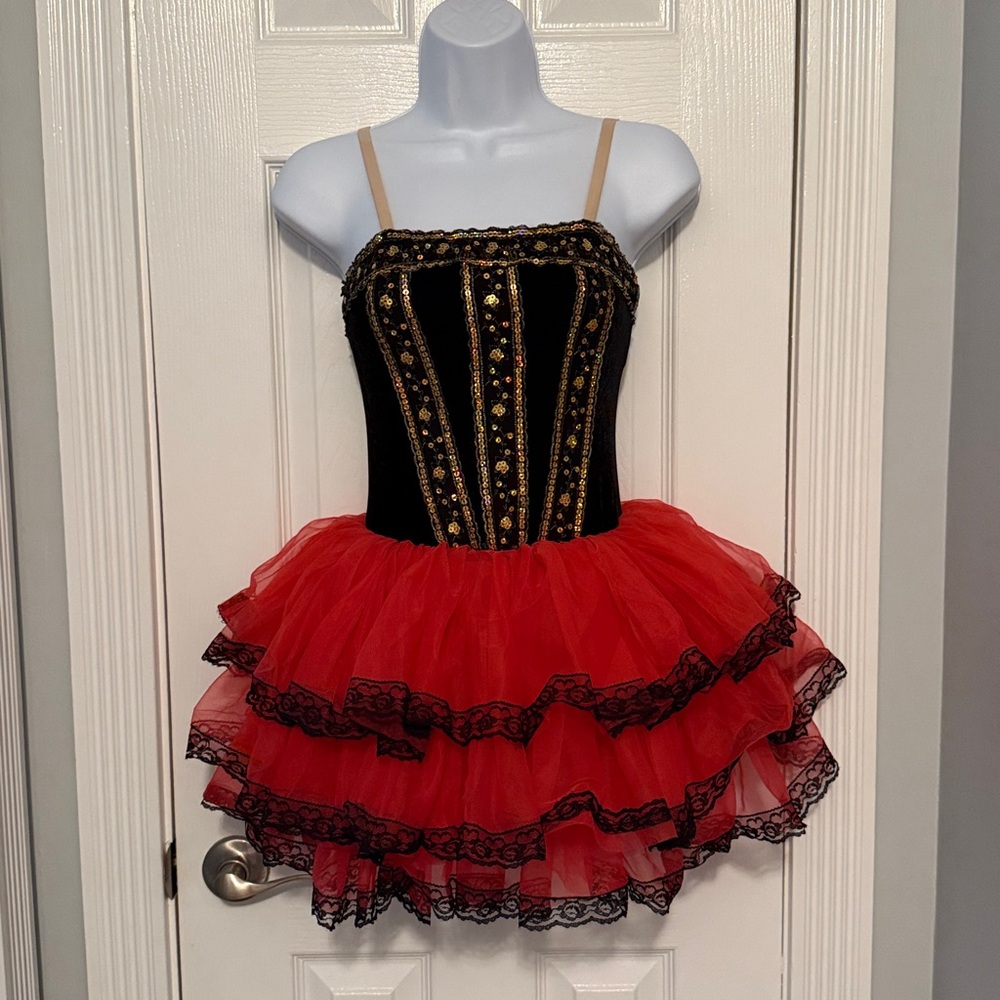 Revolution Black and Gold Dancewear
